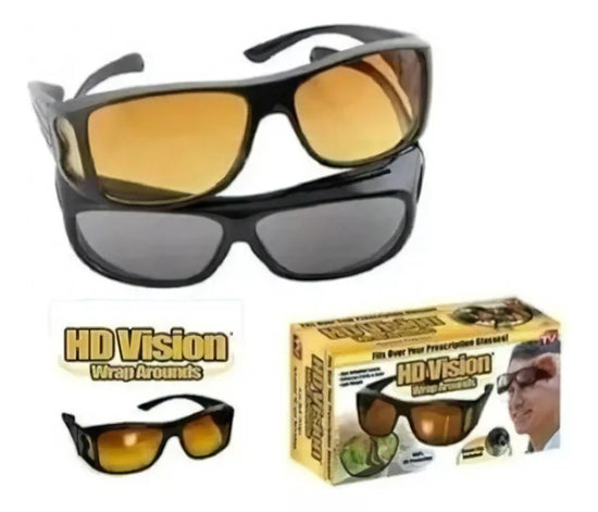 2 Gafas HD Visión para Día y Noche